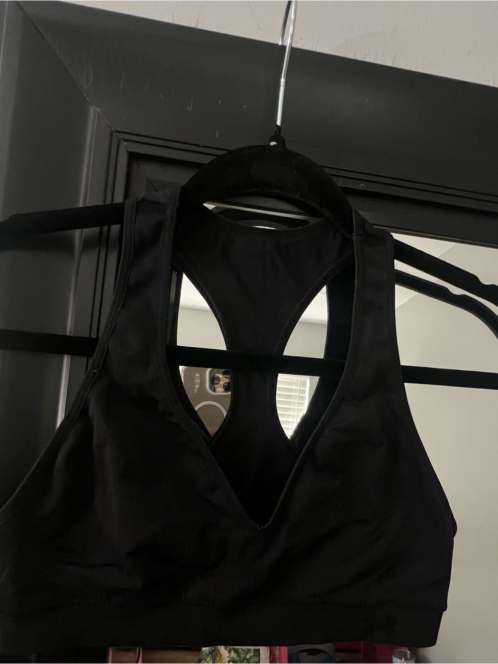 Under Armour Black Racerback Sports Bra